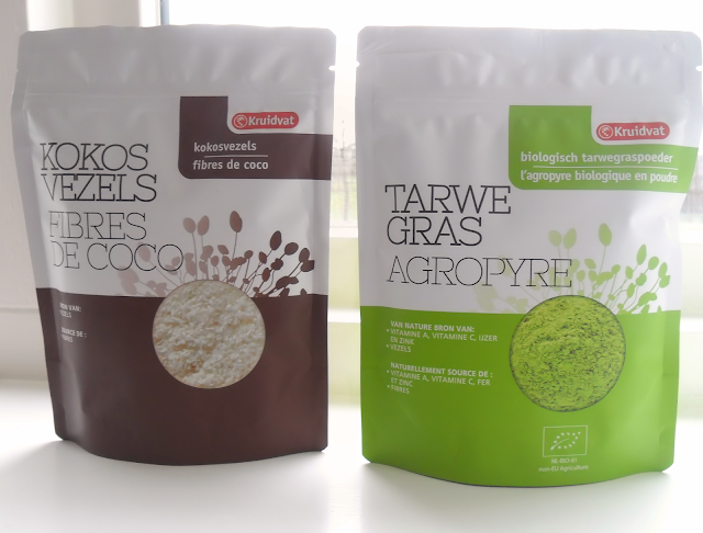 Food tip - Superfoods bij Kruidvat Food tip - Superfoods bij Kruidvat. Kokosvezel en Tarwegras