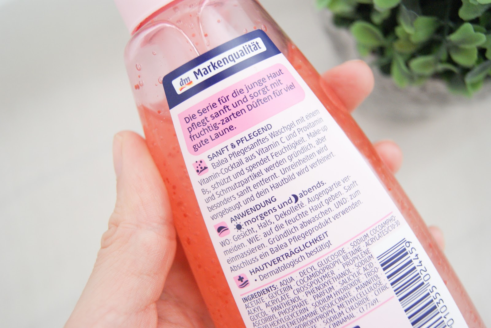 Balea verzorgende wasgel met grapefruit Balea verzorgende wasgel met grapefruit