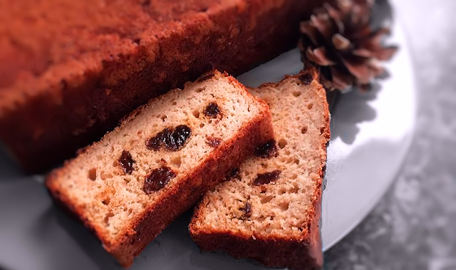 Recept | Boekweitcake met appel, rozijn en kaneel.