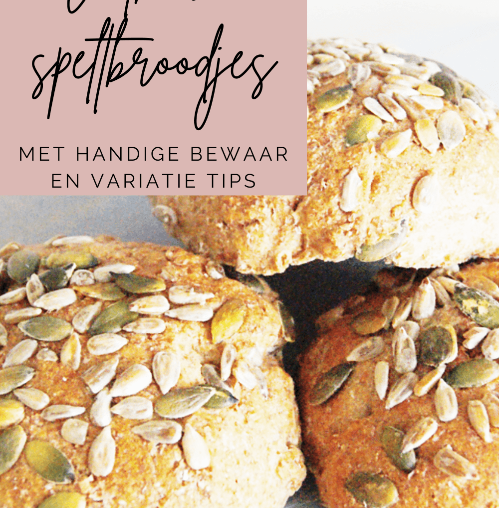 volkoren Speltbroodjes recept. Zelf speltbroodjes bakken