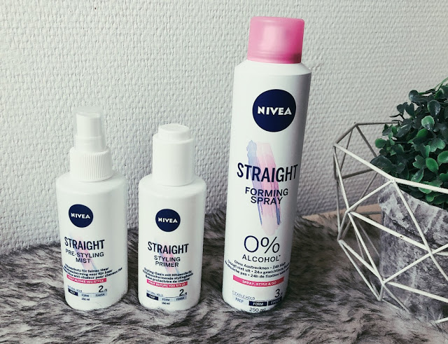 Nivea Straight Styling producten voor mooi steil haar