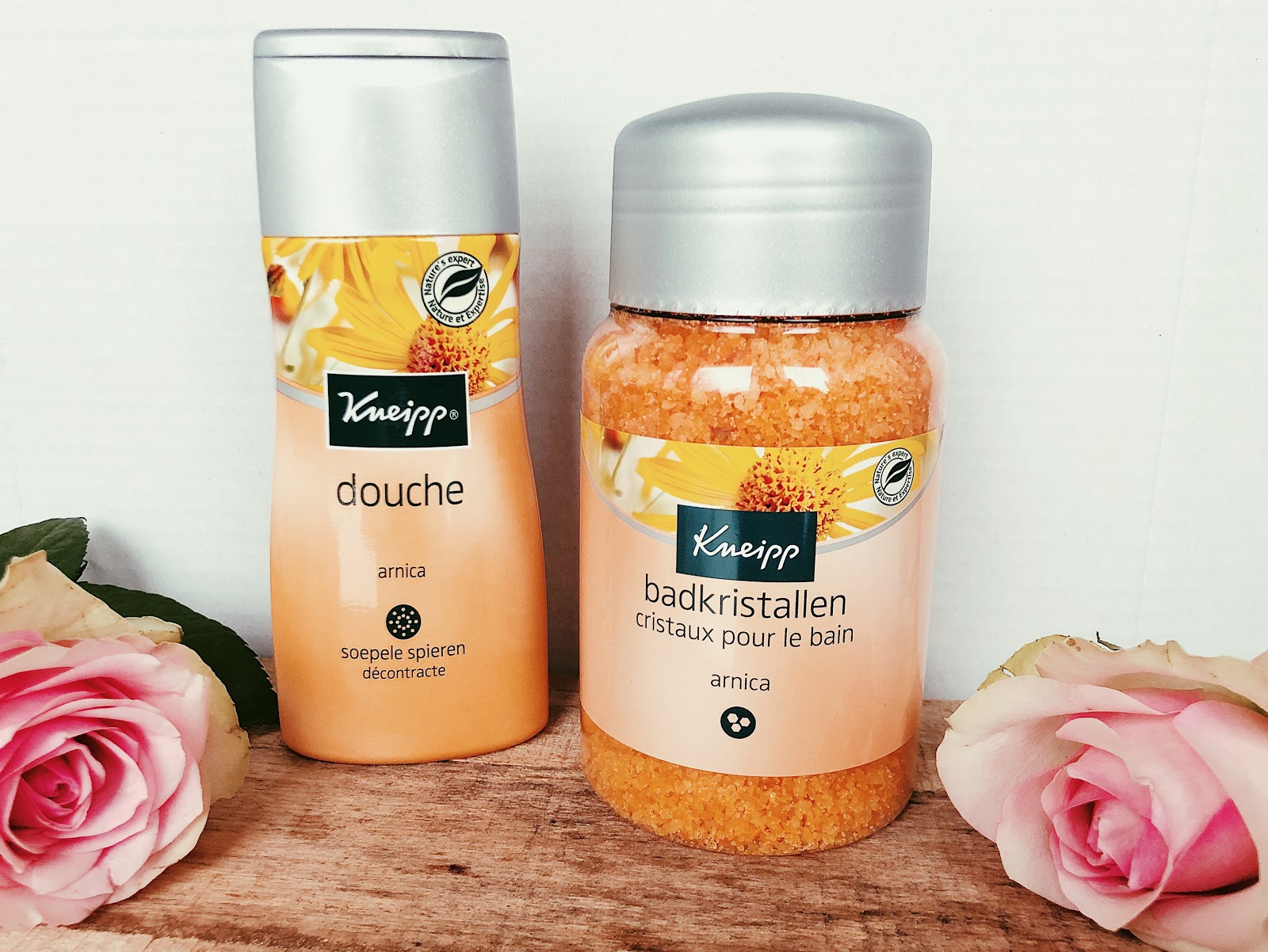 Kneipp Arnica Badkristallen en Douchegel