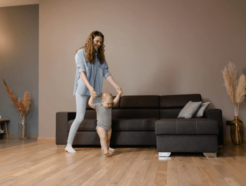 Vloerverwarming in huis: warm en comfortabel