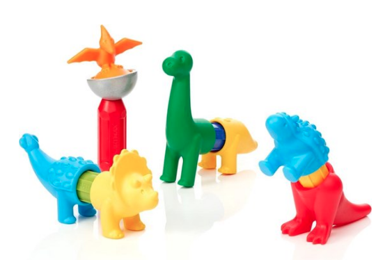 Met de Smartmax My First Dinosaurs, creert je kind de leukste, maar vooral de gekste dino's doormiddel van magneten. Een leuk cadeau voor de feestdagen of voor een verjaardag!