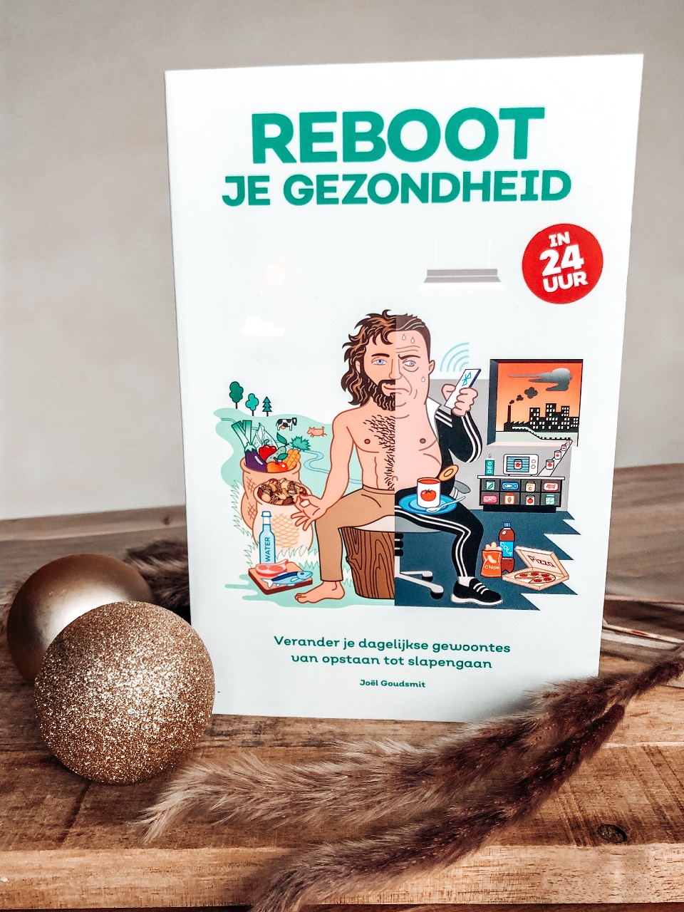 Ralph Moorman & Juglen Zwaan Favourits Jouwbox Kerst Editie, Boek Reboot je Gezondheid in 24uur!