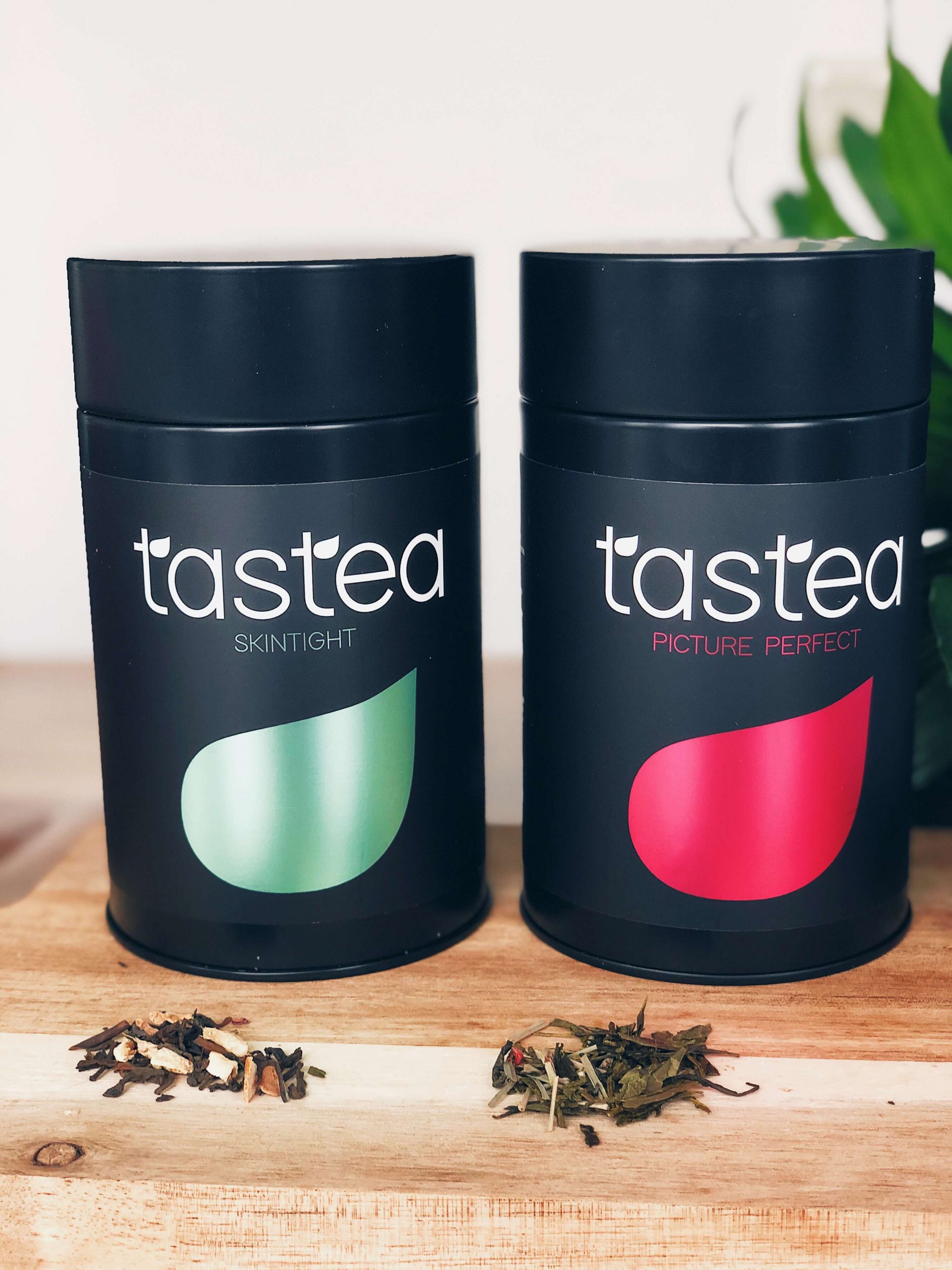 Tastea thee blends skintight en picture perfect 
