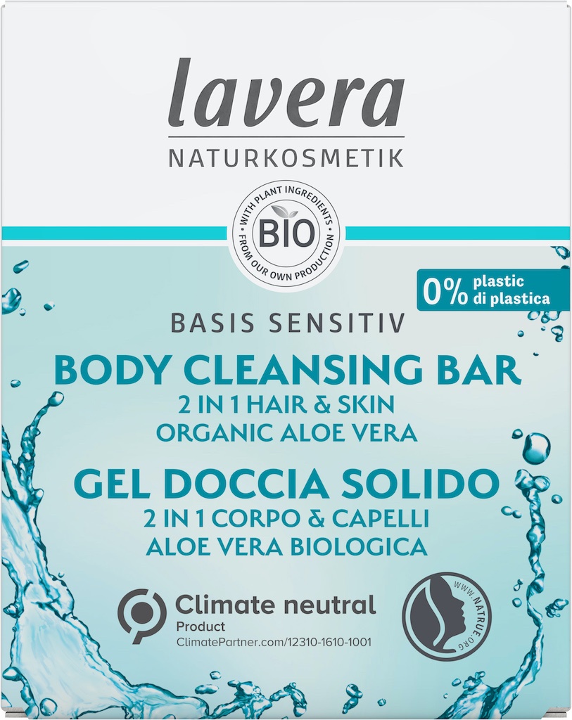 Lavera shampoo en body cleansing bars