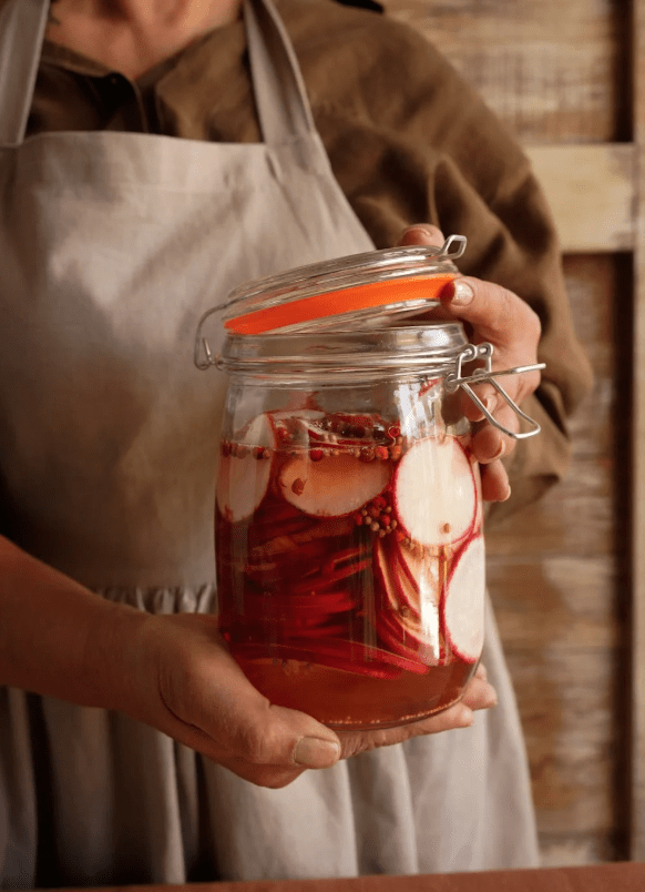 Voedsel bewaren in pot. net als vroeger 