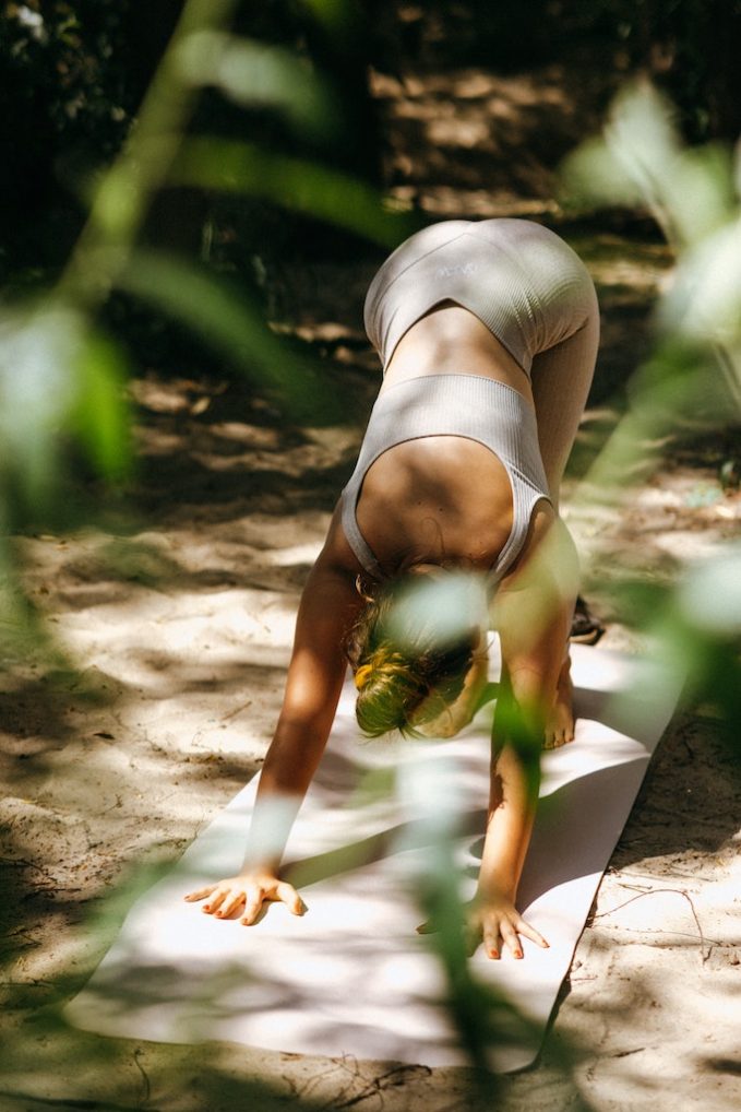 Yoga in de natuur