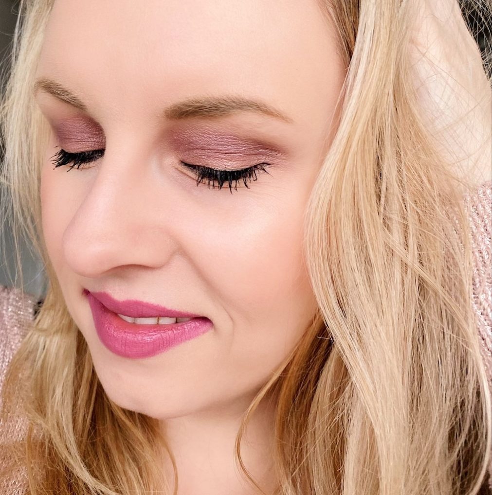 Mijn week in foto's 1 make-up look gemaakt met de floral romance eyeschaduw palette van max&more