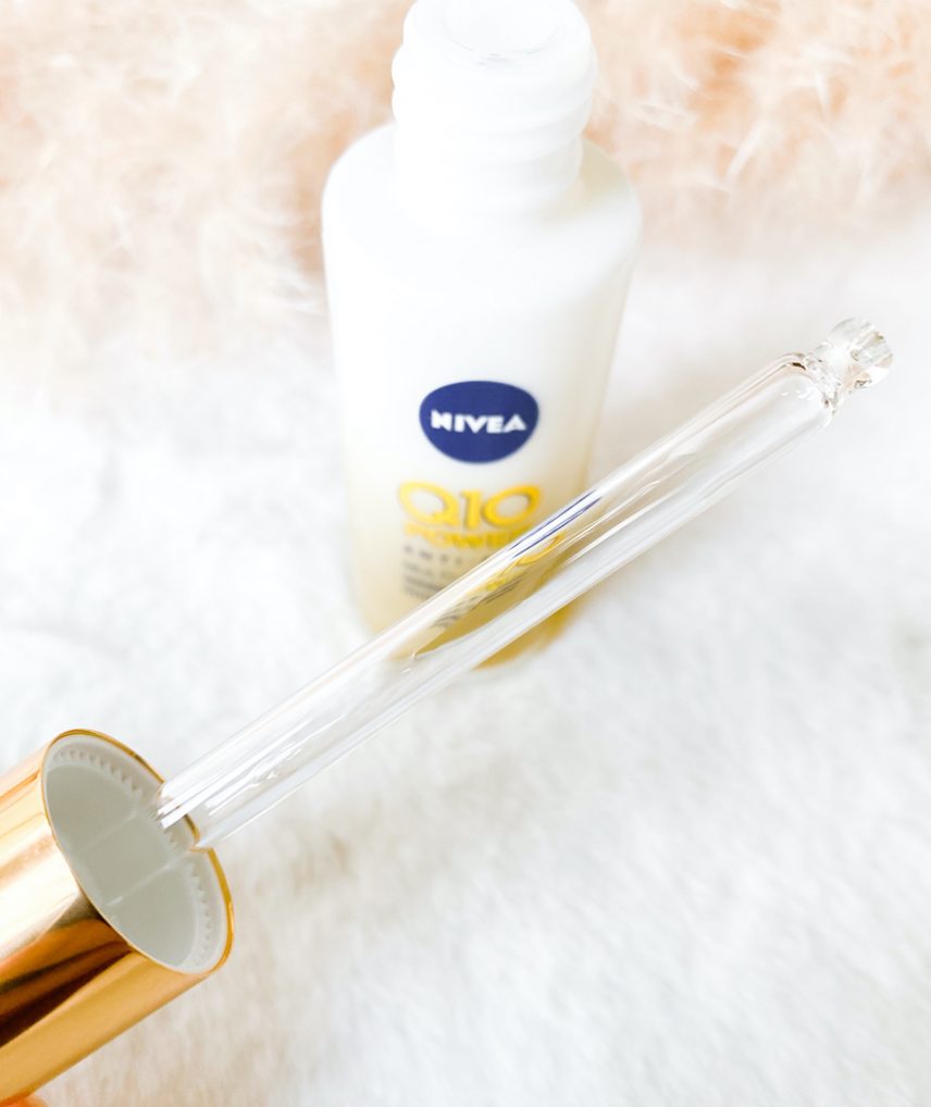 Nivea Q10 Power Anti-age Multi-Action Verwennende Olie druppel pipet 