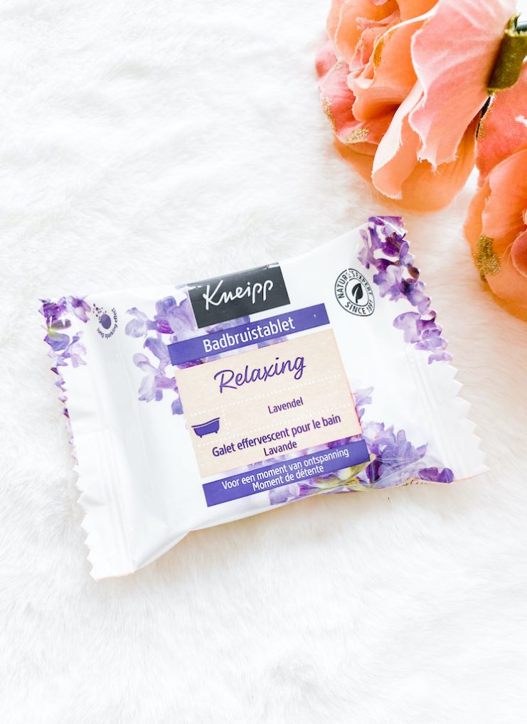 Kneipp badbruistablet relaxing lavendel