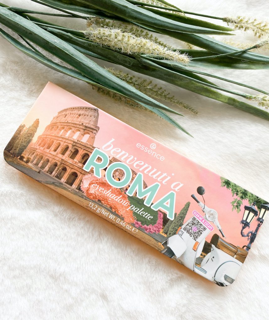 Essence benvenuti a ROMA eyeshadow palette verpakking