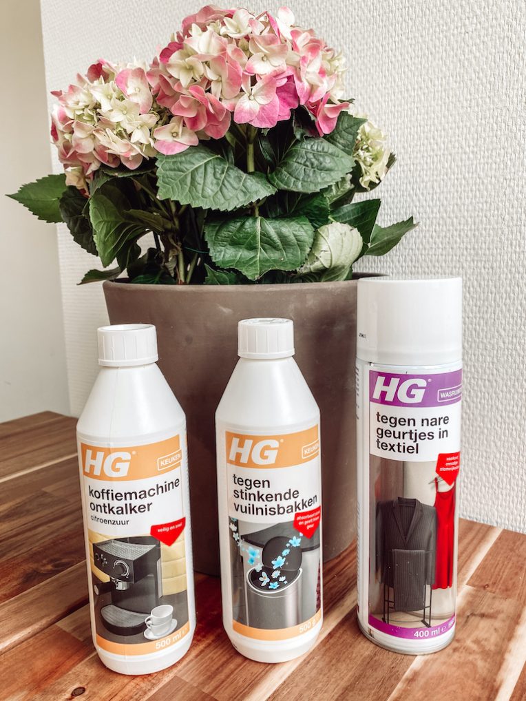 HG producten voor schoonmaak en onderhoud