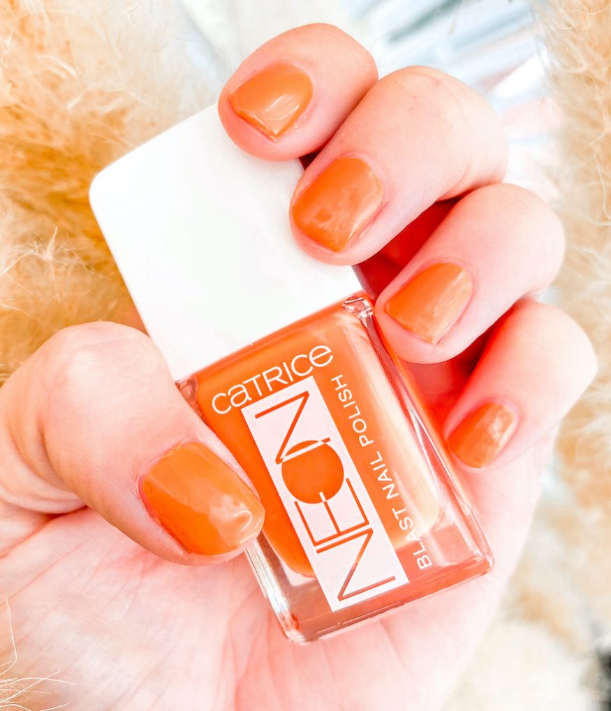 CATRICE Neon Blast Nail Polish 02 Dazzling Orange