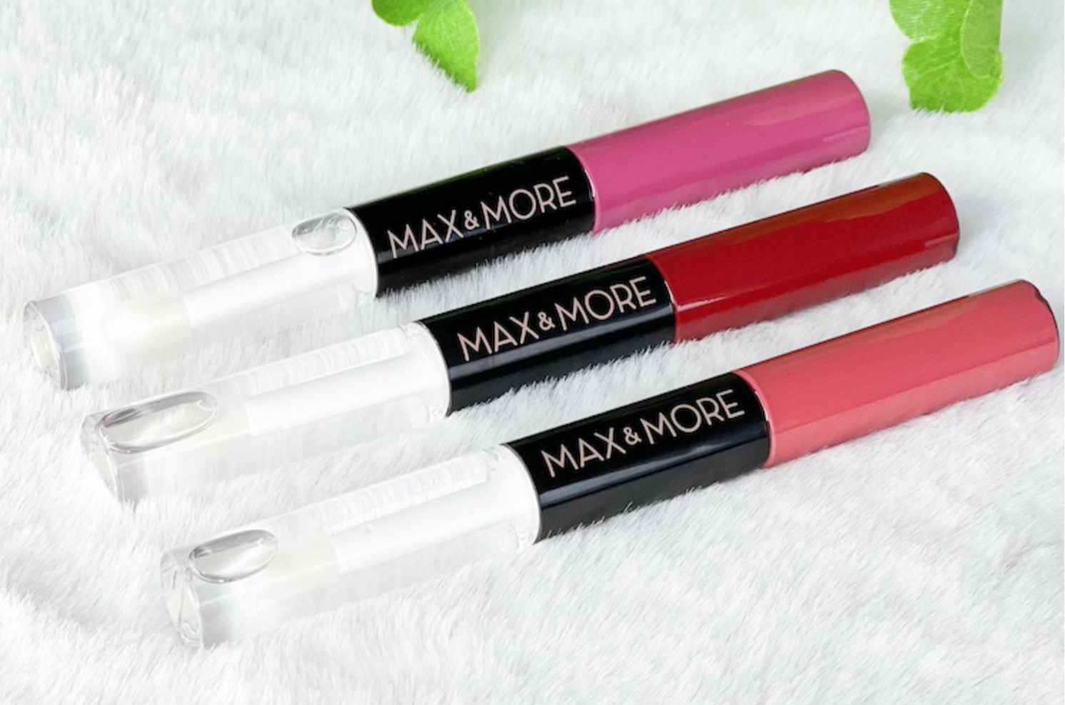 MAX&MORE Long Lasting Lipsticks Action review